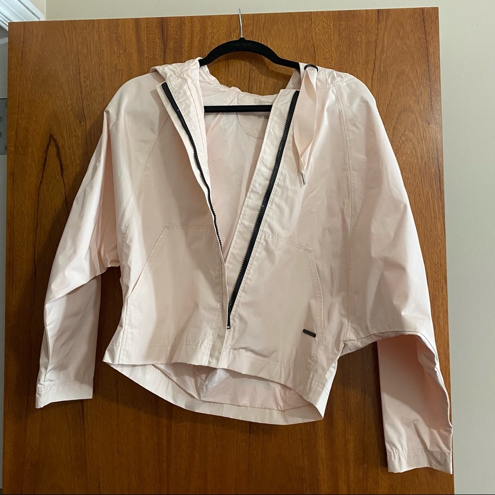DKNY Cropped Hooded Rain Jacket - Never Worn!